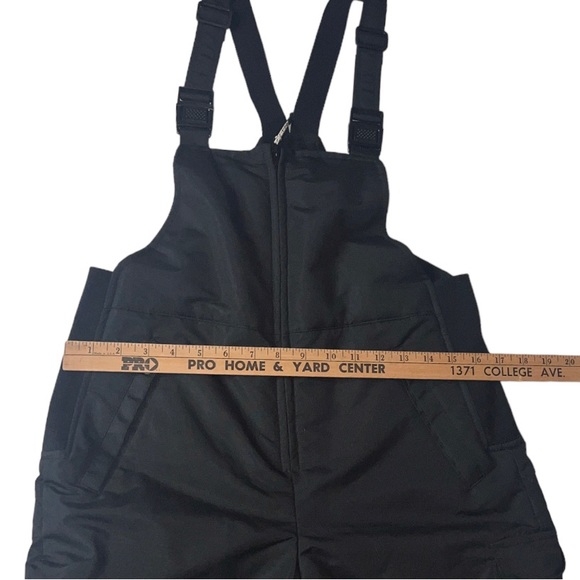 Magellan Outdoors Water & Wind Resistant Youth Black Snow Bib Size L - Picture 11 of 15